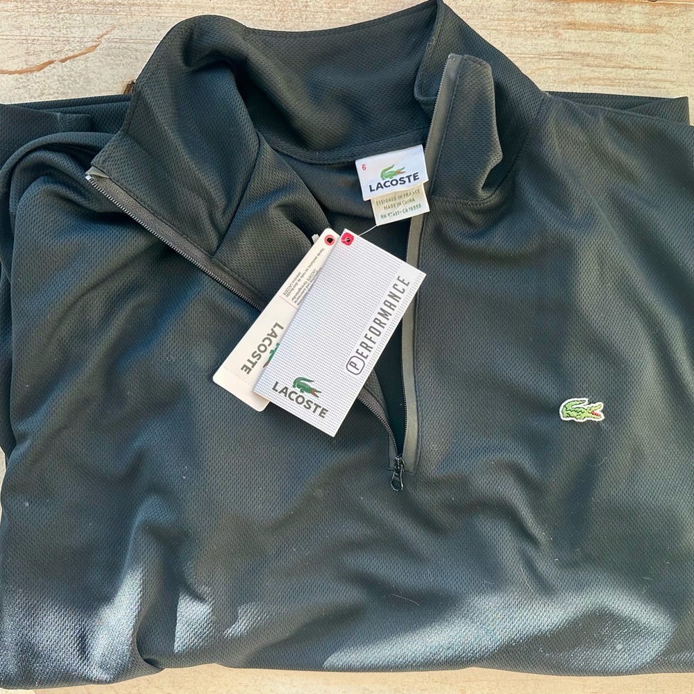 Lacoste Men’s Microfiber Pullover